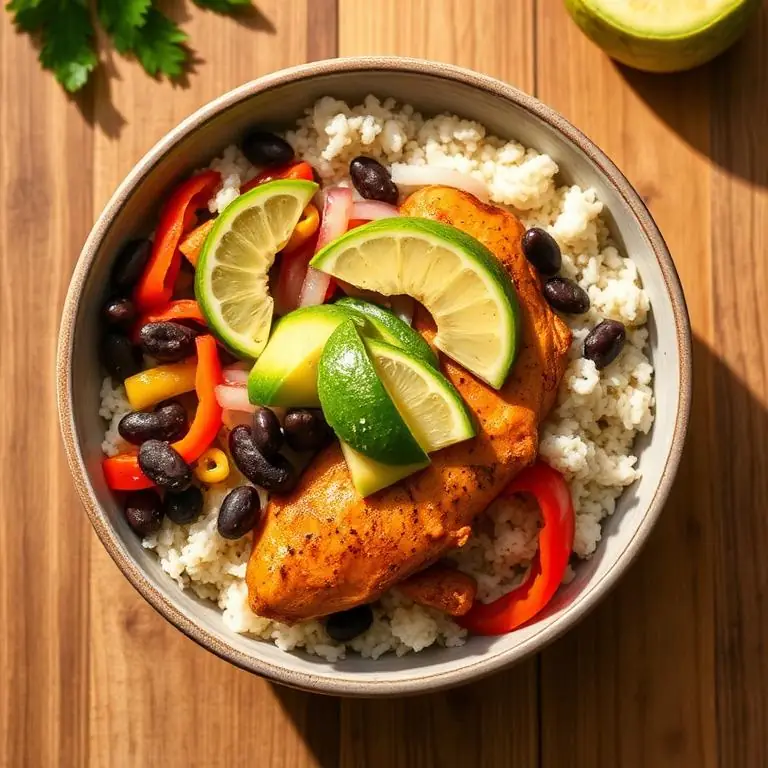 Chicken Fajita Bowl