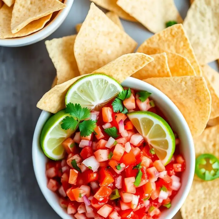 Homemade Pico de Gallo